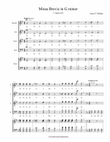 Agnus Dei From Missa Brevis in G minor