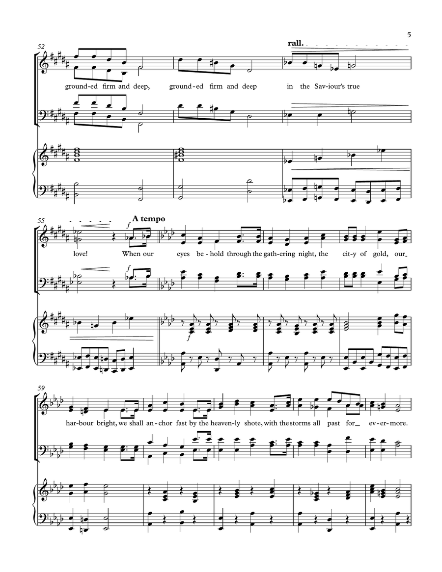 Will Your Anchor Hold Will Your Anchor Hold 4-Part scores gallery preview page 5