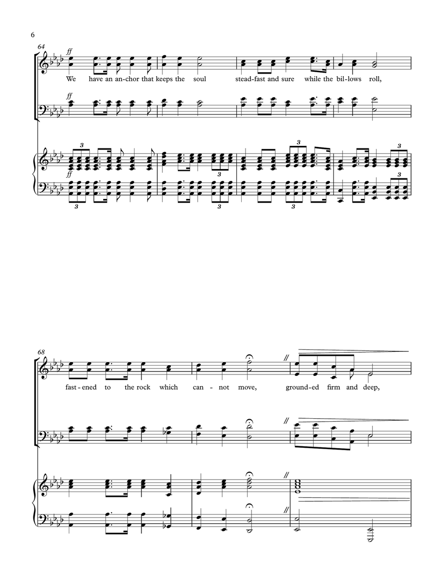 Will Your Anchor Hold Will Your Anchor Hold 4-Part scores gallery preview page 6