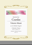 Czardas(Csárdás) for Marimba Duo