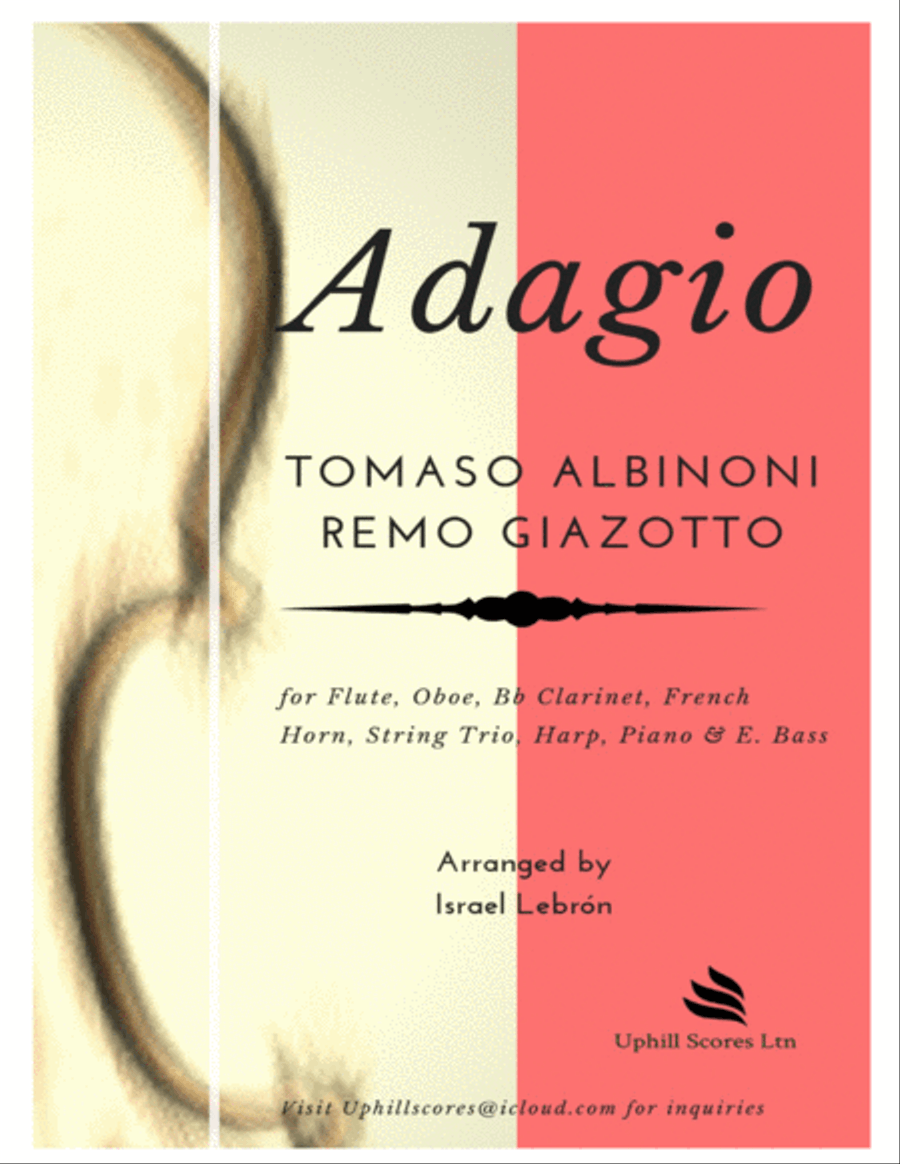 Adagio Clarinet scores gallery preview page 1