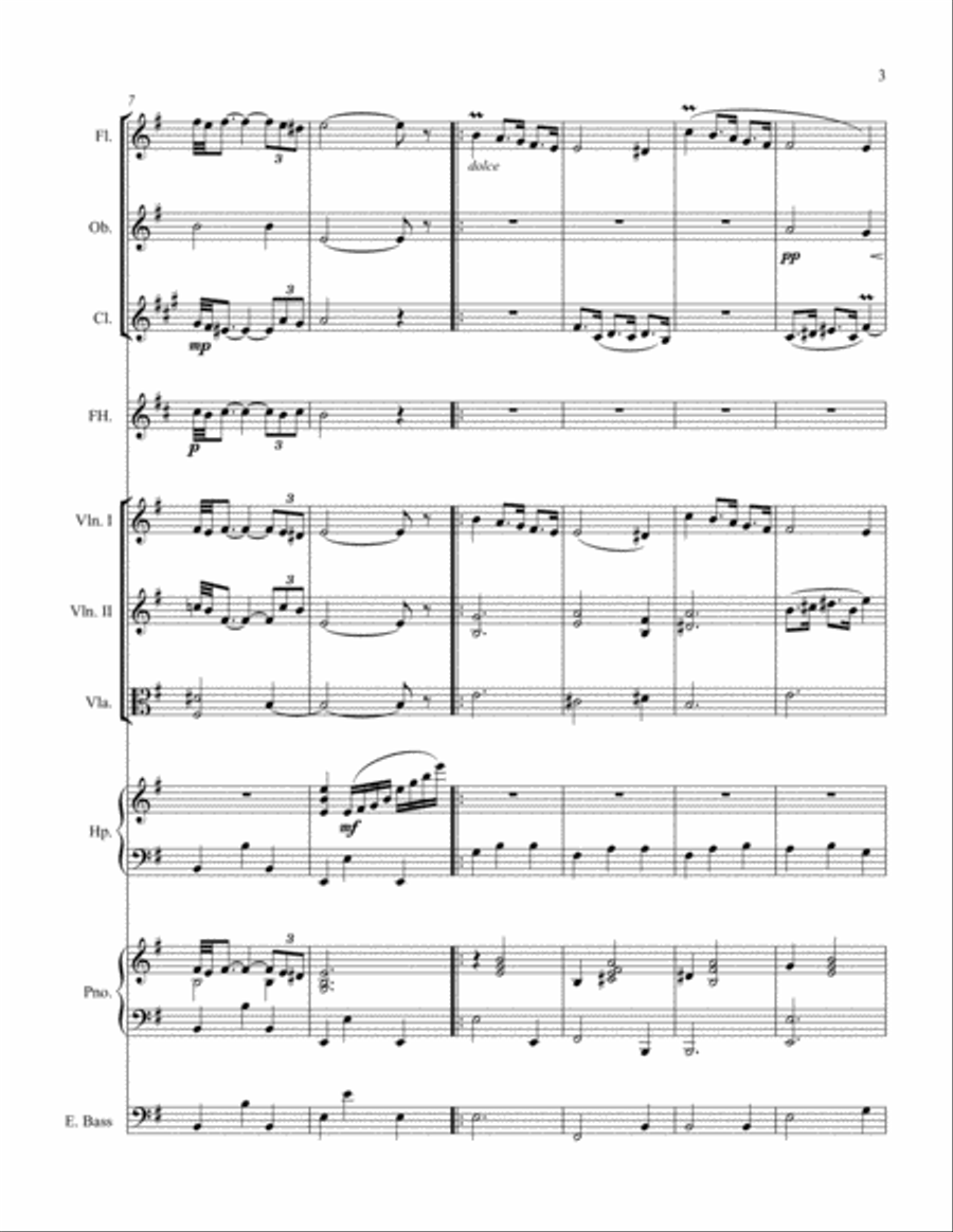 Adagio Clarinet scores gallery preview page 3
