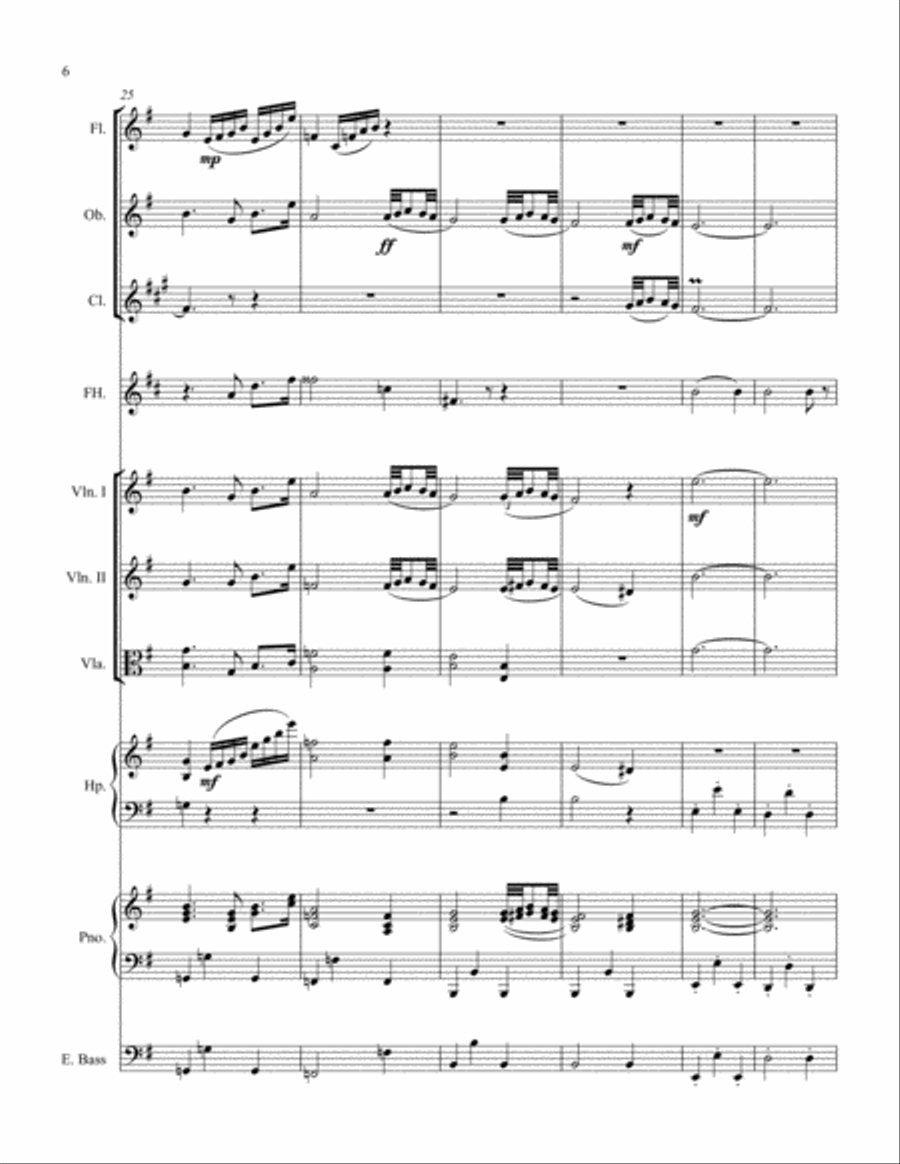 Adagio Clarinet scores gallery preview page 6