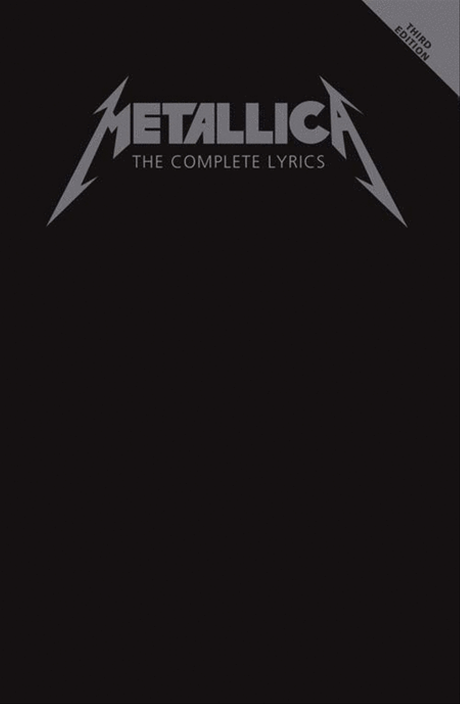 Metallica – The Complete Lyrics – 3rd Edition Collection / Songbook scores gallery preview page 2