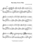 Piano Setting of 