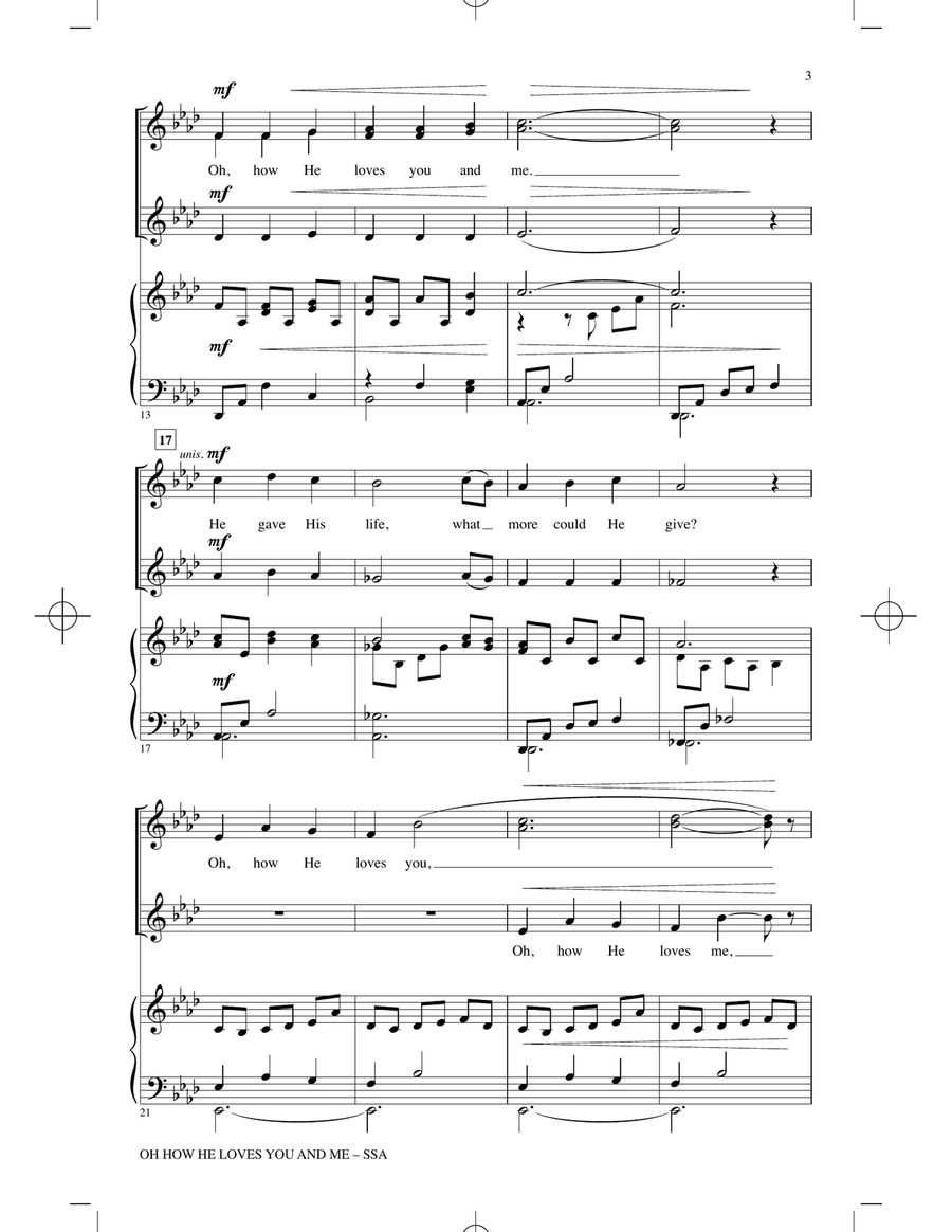 Oh How He Loves You And Me (with 