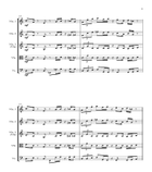 Super Mario Bros Theme String Quartet scores gallery preview page 5