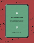 With Wondering Awe - SATB choir