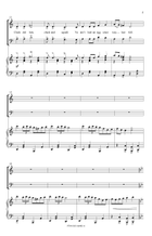 Three Appalachian Songs 4-Part scores gallery preview page 5