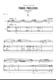Three Preludes for Flute and Piano