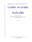 [McLoskey] #playlist