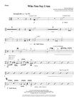 Who You Say I Am (arr. Ed Hogan) - Drums