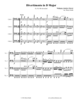Mozart Divertimento, arranged for intermediate cello quartet (four cellos), K.136