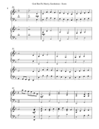 God Rest Ye Merry, Gentlemen, Harp Duet Pedal Harp scores gallery preview page 4