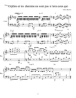 Orphée et les chemins ne sont pas si loin ceux qui version adaptée pour piano solo