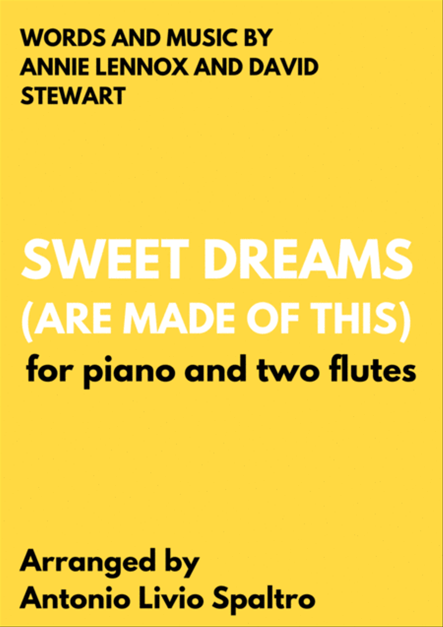 Sweet Dreams (Are Made Of This) Woodwind Duet scores gallery preview page 1