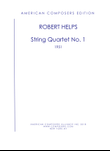 [Helps] String Quartet No. 1
