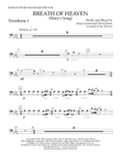 Breath of Heaven (Mary's Song) (arr. Jay Dawson) - Trombone 1