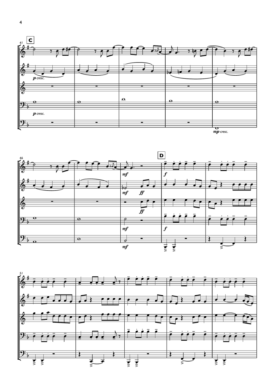 High Hopes High Hopes Brass Ensemble scores gallery preview page 4