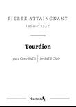 Tourdion (Quand je bois du vin clairet) - for SATB choir