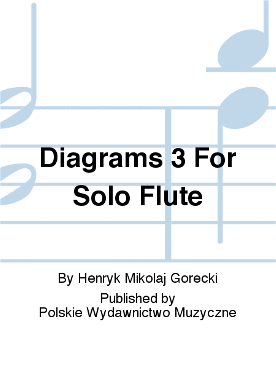Diagrams 3 For Solo Flute Flute Solo scores gallery preview page 1