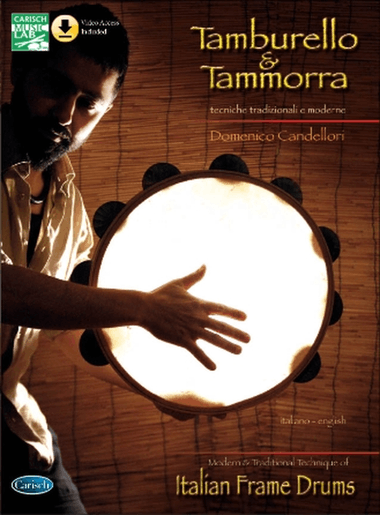 Candellori Domenico Tamburello & Tamorra Drums Book/dvd Ital/eng