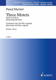 Three (3) Motets Based On Words Of Bishop Reginald Heber Satb Div. A Cappella, English mini preview