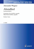 Abendlied: Nach Worten Von Gottfried Keller Satb A Cappella, German