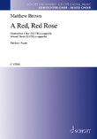 A Red, Red Rose Satb A Cappella - English mini preview