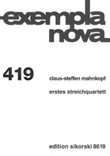 Erstes Streichquartett (String Quartet No. 1)