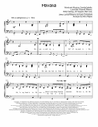 Havana (feat. Young Thug) (arr. Mona Rejino)