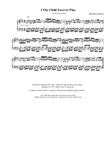 I THY CHILD FOREVER PLAY (A Lullaby Based on a Poem by Patience Worth)