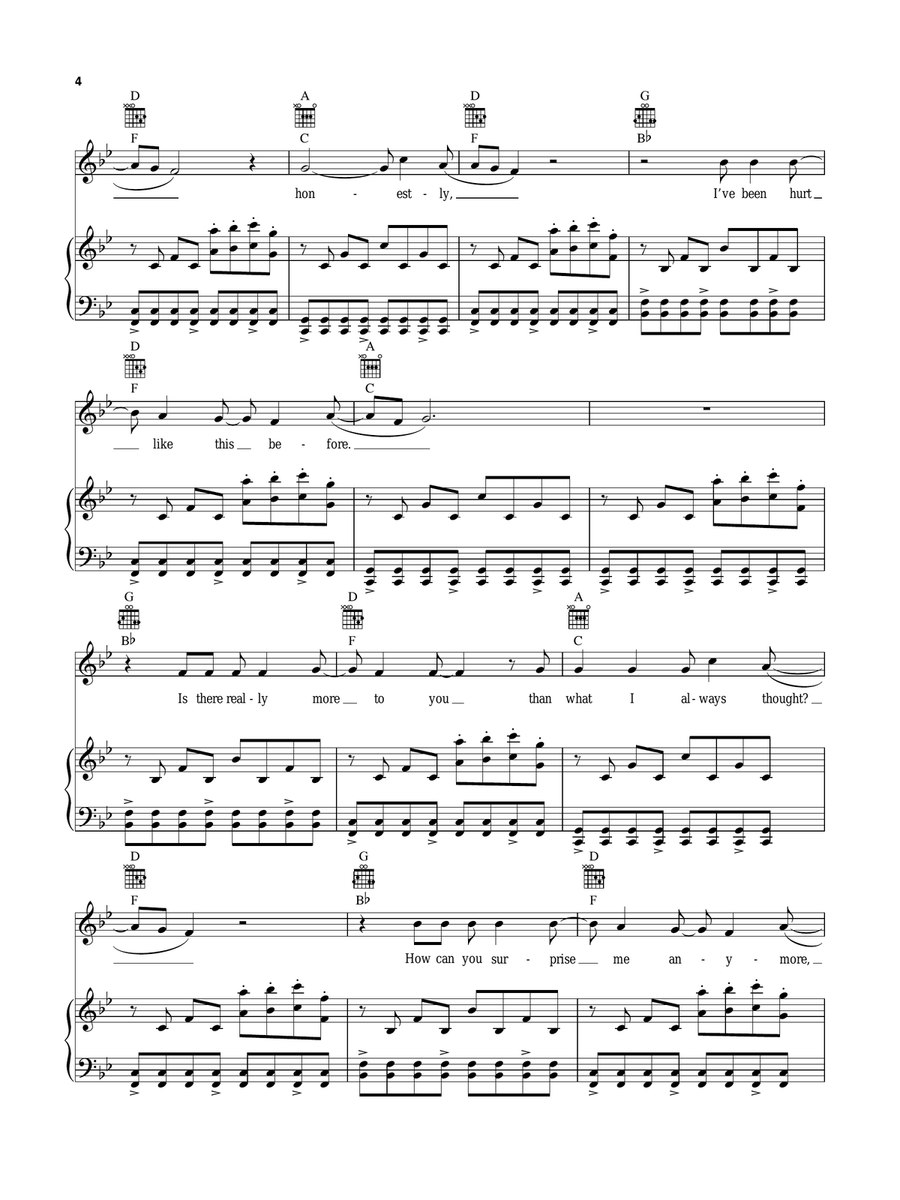 The History Of Wrong Guys (from Kinky Boots: The New Musical) Piano, Vocal, Guitar scores gallery preview page 4