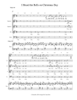 I Heard the Bells on Christmas Day - SSA, Solo, Cello & Piano