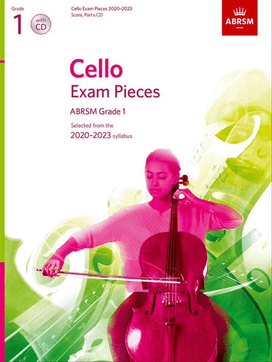 Cello Exam Pieces 2020-2023, ABRSM Grade 1, Score, Part & CD Piano Accompaniment scores gallery preview page 1