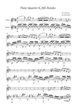 Flute Quartet K.285 Rondo Flute & Guitar