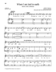 When I am laid in earth (from Dido and Aeneas)