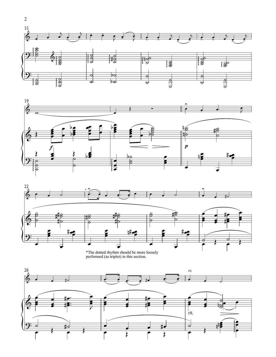 Ol' Man River (from Show Boat) Violin Solo scores gallery preview page 2