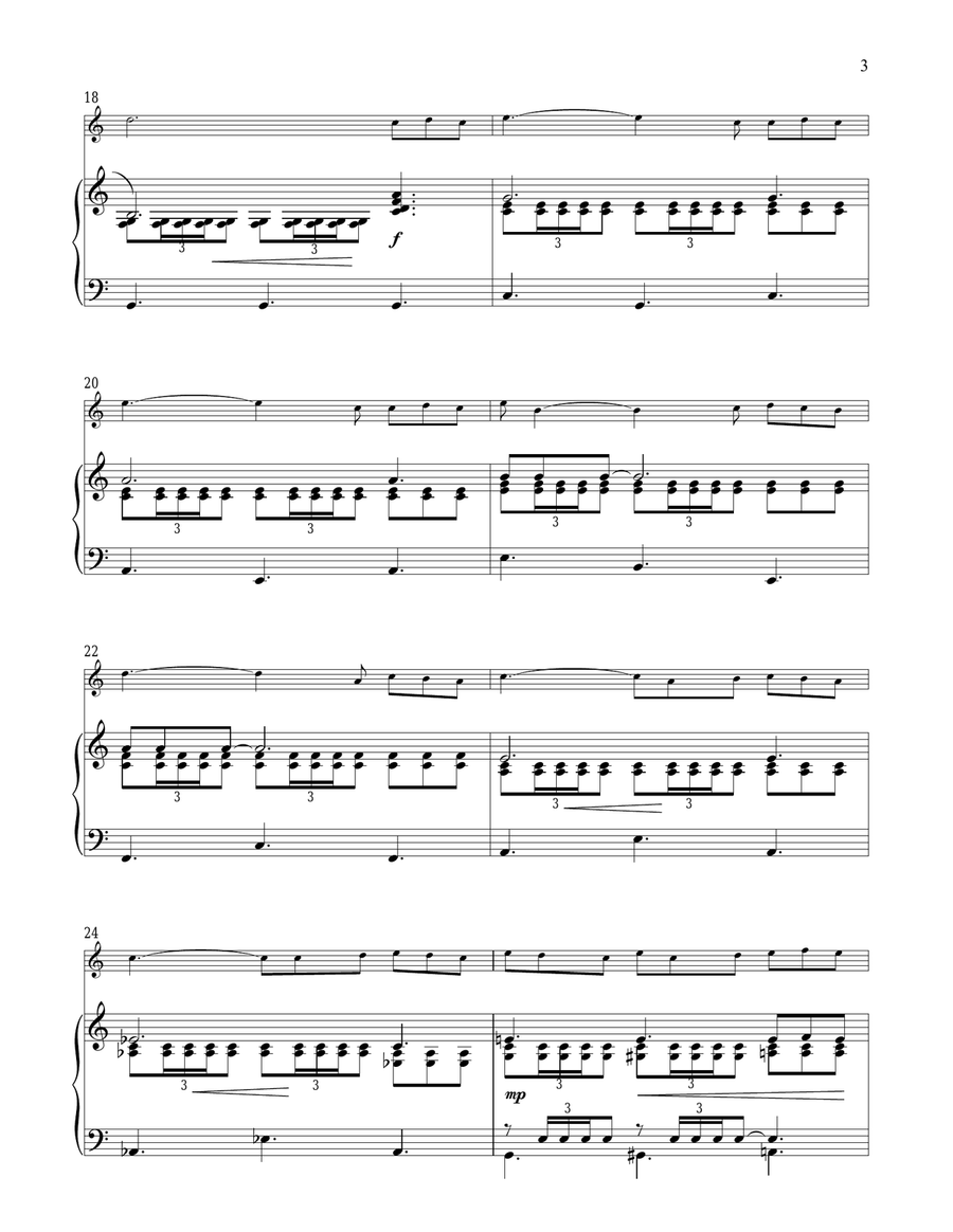 The Impossible Dream (The Quest) (from Man Of La Mancha) Violin Solo scores gallery preview page 3