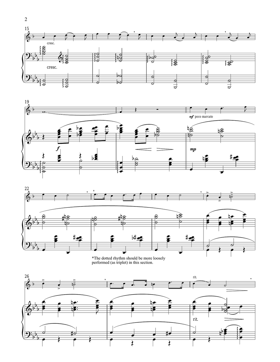 Ol' Man River (from Show Boat) Trumpet Solo scores gallery preview page 2