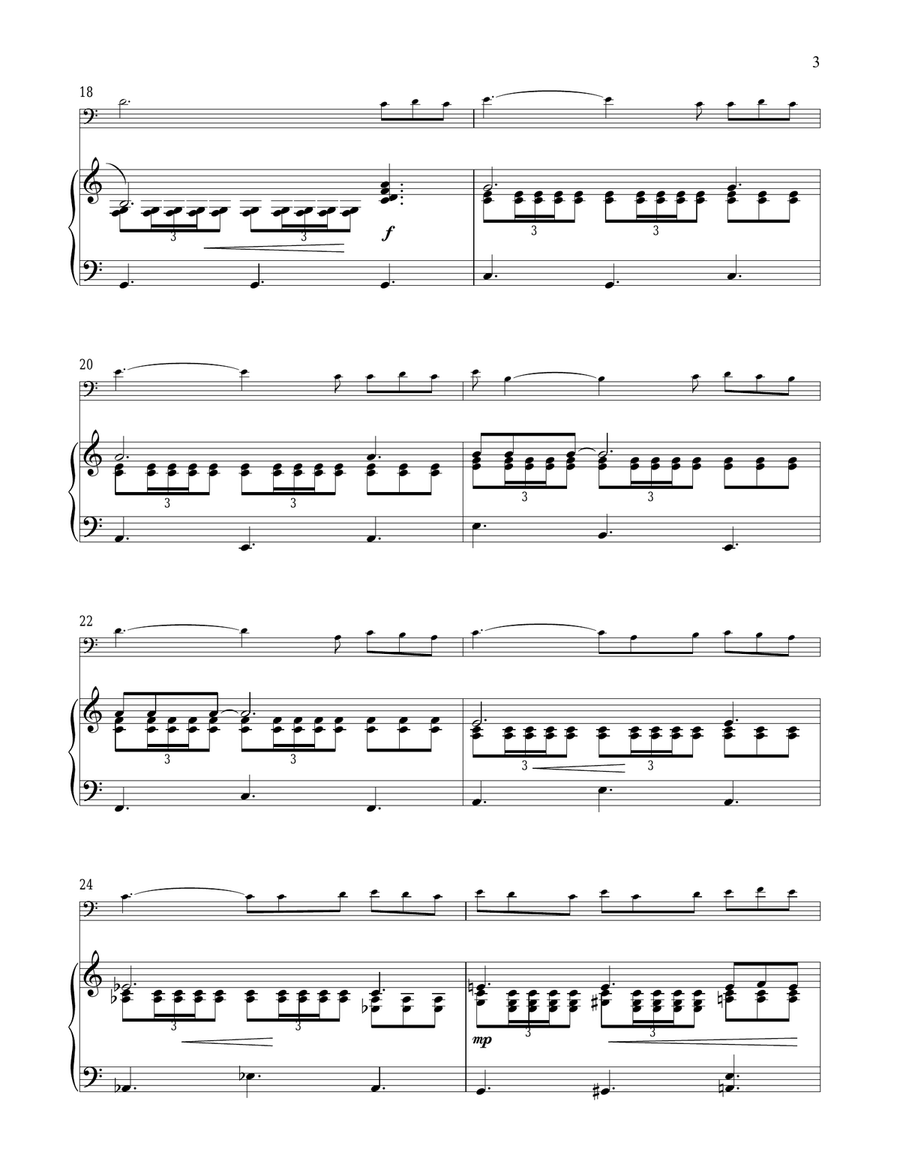 The Impossible Dream (The Quest) (from Man Of La Mancha) Piano scores gallery preview page 3