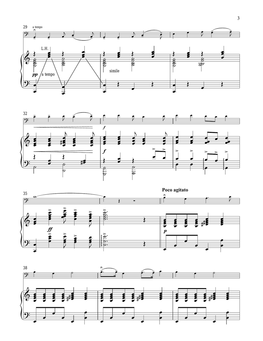 Ol' Man River (from Show Boat) Piano scores gallery preview page 3