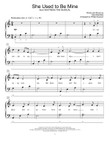 She Used To Be Mine (from Waitress) (arr. Phillip Keveren)