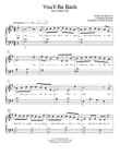 You'll Be Back (from Hamilton) (arr. Phillip Keveren)