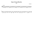 Open String Rhythm Bass