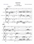 Quintette, «Toccate ou le récit digital» (Wind Quintet)