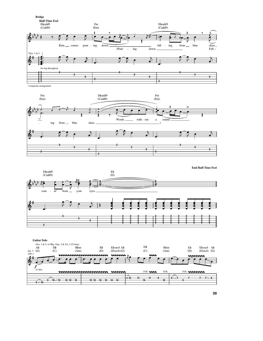 All For You All For You Acoustic Guitar scores gallery preview page 4