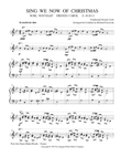 Sing We Now of Christmas (NOËL NOUVELET)