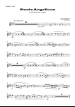 Cesar Franck - Panis Angelicus for Brass quintet and organ