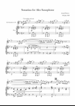 Sonatina for Alto Saxophone and Piano